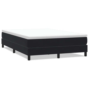 Boxspringbett Schwarz 160x220 cm Samt