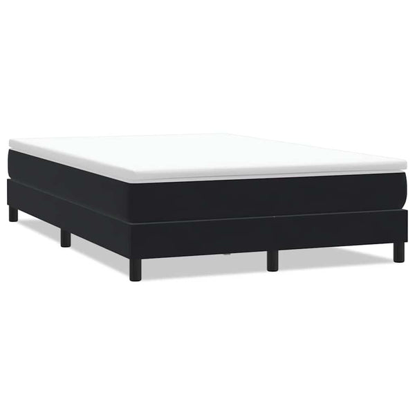 Boxspringbett Schwarz 160x220 cm Samt