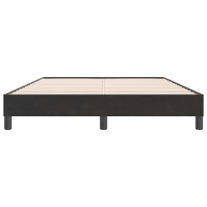Boxspringbett Schwarz 160x220 cm Samt