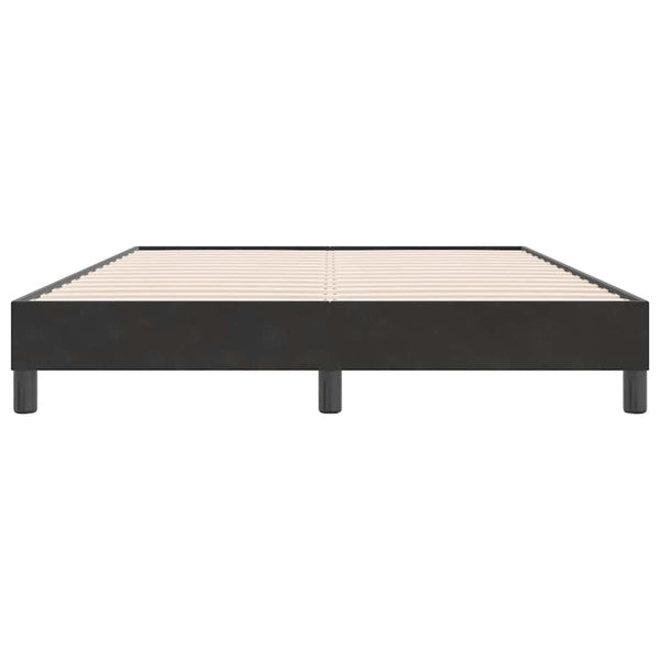Boxspringbett Schwarz 160x220 cm Samt
