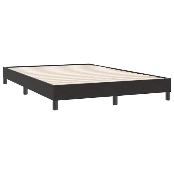 Boxspringbett Schwarz 160x220 cm Samt