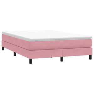 Boxspringbett Rosa 160x220 cm Samt