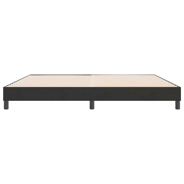 Boxspringbett Schwarz 180x220 cm Samt