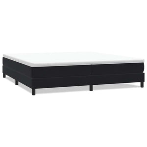 Boxspringbett Schwarz 200x220 cm Samt