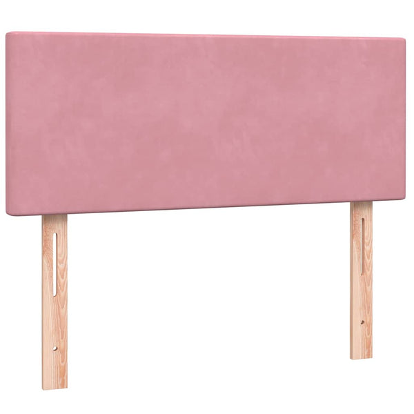 Boxspringbett Rosa 120x210 cm mit LED