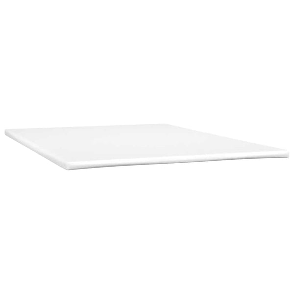 Boxspringbett mit Matratze & LED Hellgrau 140x210 cm