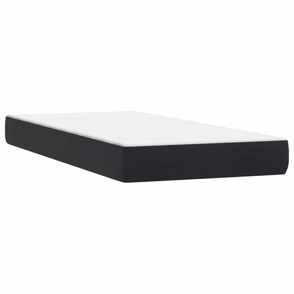 Boxspringbett Schwarz 90x220 cm mit LED
