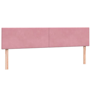 Boxspringbett Rosa 180x220 cm mit LED