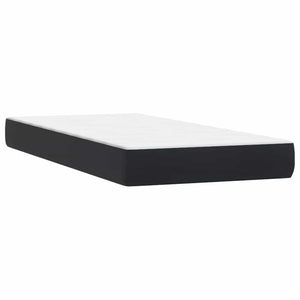 Boxspringbett Schwarz Samt 180x220 cm