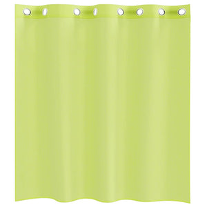 Apfelgrüne Voile Vorhänge 140x140 cm, 2er-Set