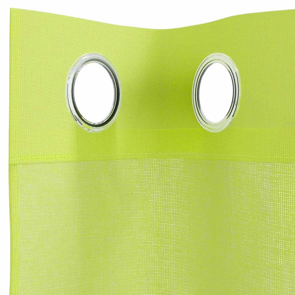Apfelgrüne Voile Vorhänge 140x140 cm, 2er-Set