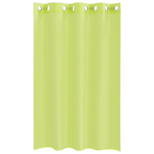 Apfelgrüne Voile Vorhänge, 140x175 cm, 2er-Set