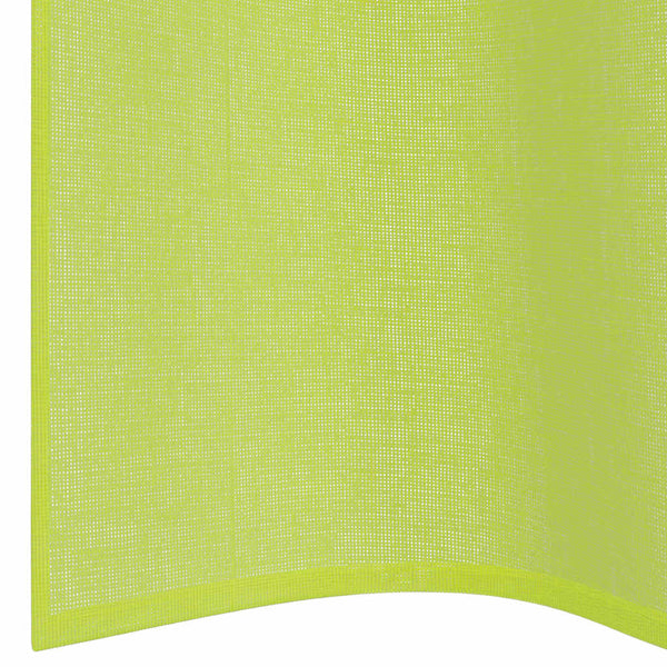 Apfelgrüne Voile Vorhänge, 140x175 cm, 2er-Set