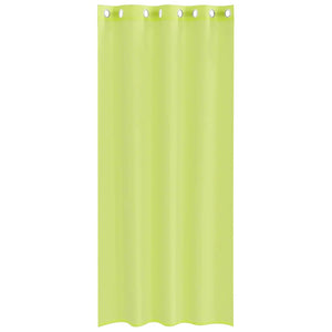 Apfelgrüne Voile Vorhänge 140x225 cm, 2er-Set