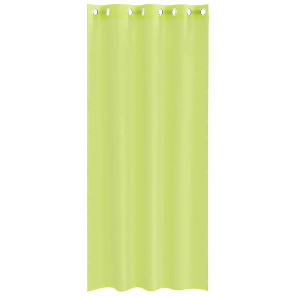 Apfelgrüne Voile Vorhänge 140x225 cm, 2er-Set