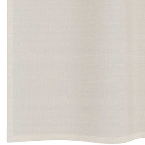 Creme Voile Vorhänge 140x140 cm, 2er-Set