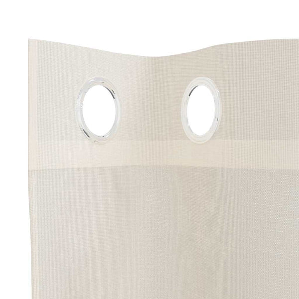 Creme Voile Vorhänge 140x175 cm, 2er-Set
