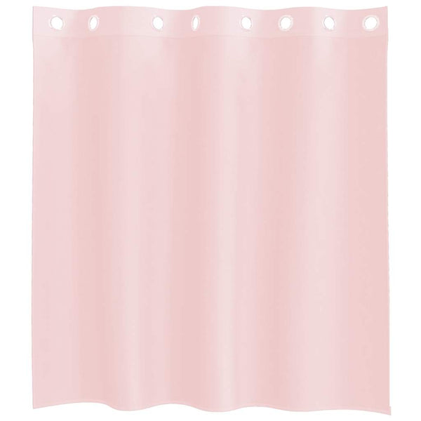 Rosa Voile Vorhänge, 140x140 cm, 2er-Set