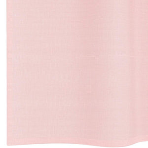 Rosa Voile Vorhänge, 140x140 cm, 2er-Set