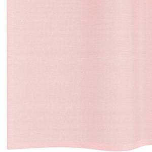Hellrosa Voile Vorhänge 140x225 cm, 2er-Set