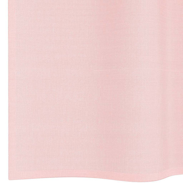 Hellrosa Voile Vorhänge 140x225 cm, 2er-Set