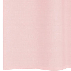 Hellrosa Voile Vorhänge 140x300 cm, 2er-Set