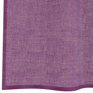 Lila Voile Vorhänge 140x140 cm, 2er-Set