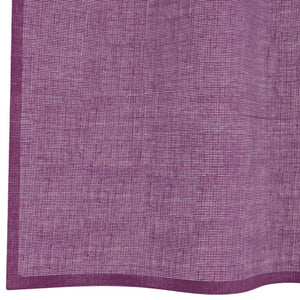 Lila Voile Vorhänge 140x175 cm, 2er-Set