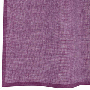 Lila Voile Vorhänge mit Ösen, 140x225 cm, 2er-Set