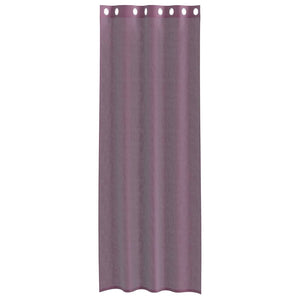 Lila Voile Vorhänge 140x300 cm, 2er-Set