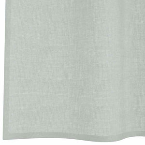 Hellgraue Voile Vorhänge 140x260 cm, 2er-Set