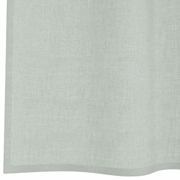Hellgraue Voile Vorhänge 140x260 cm, 2er-Set