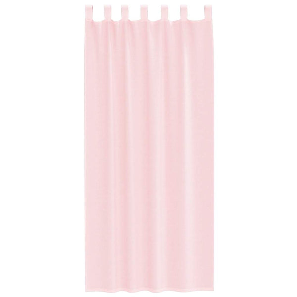 Hellrosa Voile Vorhänge 140x245cm, 2er-Set