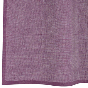 Lila Voile Vorhänge 140x260 cm, 2er-Set