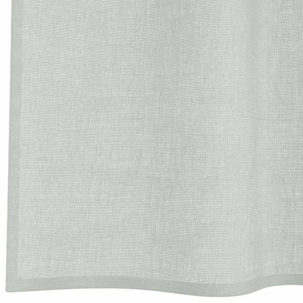 Hellgraue Voile Vorhänge mit Schlaufen, 2 Stk. 140x260 cm