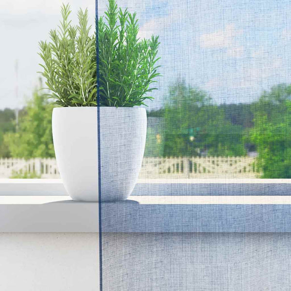 Königsblaue Voile-Vorhänge, 2 Stk. 140x225 cm