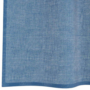 vidaXL Voilages à œillets 2 pcs Bleu roi 140x245 cm