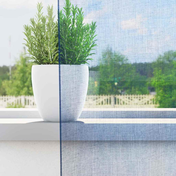 Königsblaue Voile-Vorhänge, 2 Stk. 140x260 cm