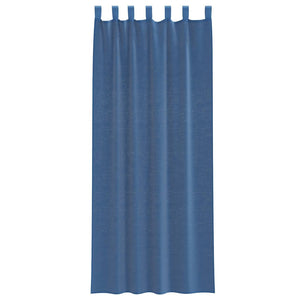 Königsblaue Voile-Vorhänge, 2 Stk. 140x260 cm