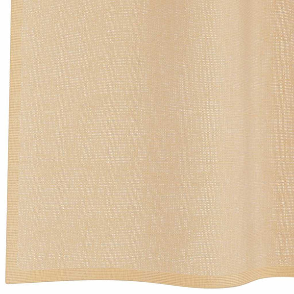 Voile Vorhänge Sand 140x175 cm, 2er-Set