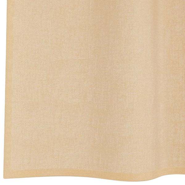 Voile Vorhänge Sand 140x245 cm, 2er-Set