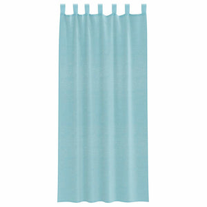 Türkise Voile Vorhänge mit Schlaufen 140x245cm, 2er-Set