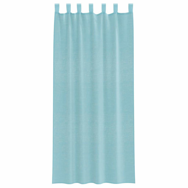 Türkise Voile Vorhänge mit Schlaufen 140x245cm, 2er-Set