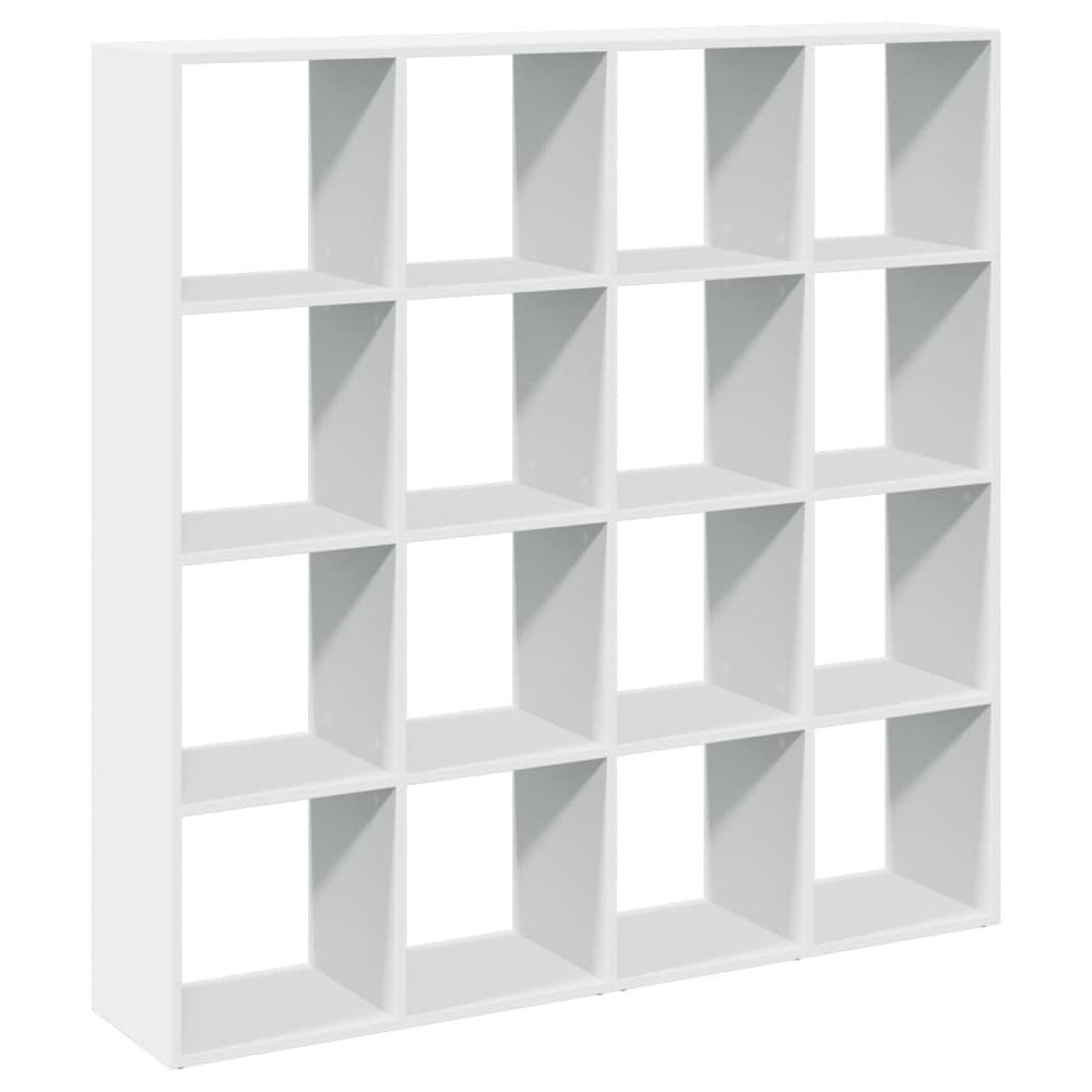 Weißes Bücherregal 137,5 cm Holzwerkstoff