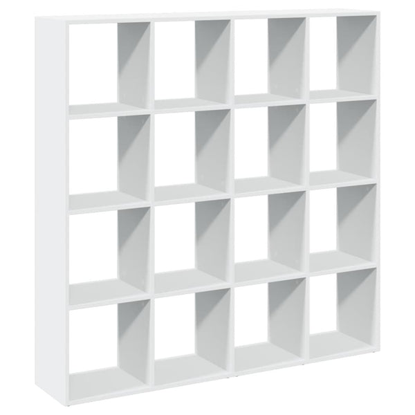Weißes Bücherregal 137,5 cm Holzwerkstoff