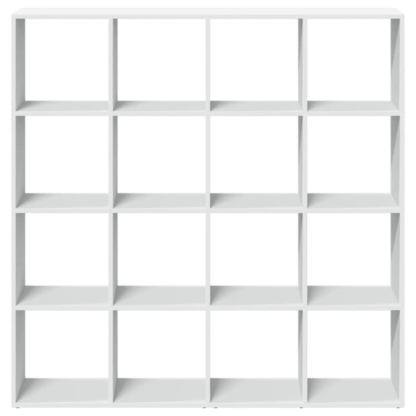 Weißes Bücherregal 137,5 cm Holzwerkstoff