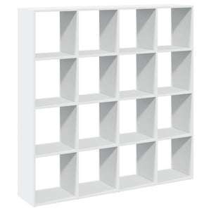 Weißes Bücherregal 137,5 cm Holzwerkstoff