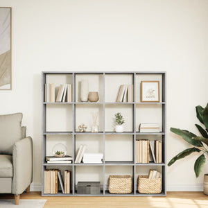 Bücherregal Grau Sonoma 137,5 cm