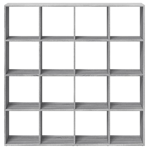 Bücherregal Grau Sonoma 137,5 cm