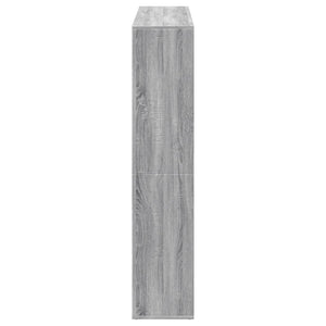 Bücherregal Grau Sonoma 137,5 cm